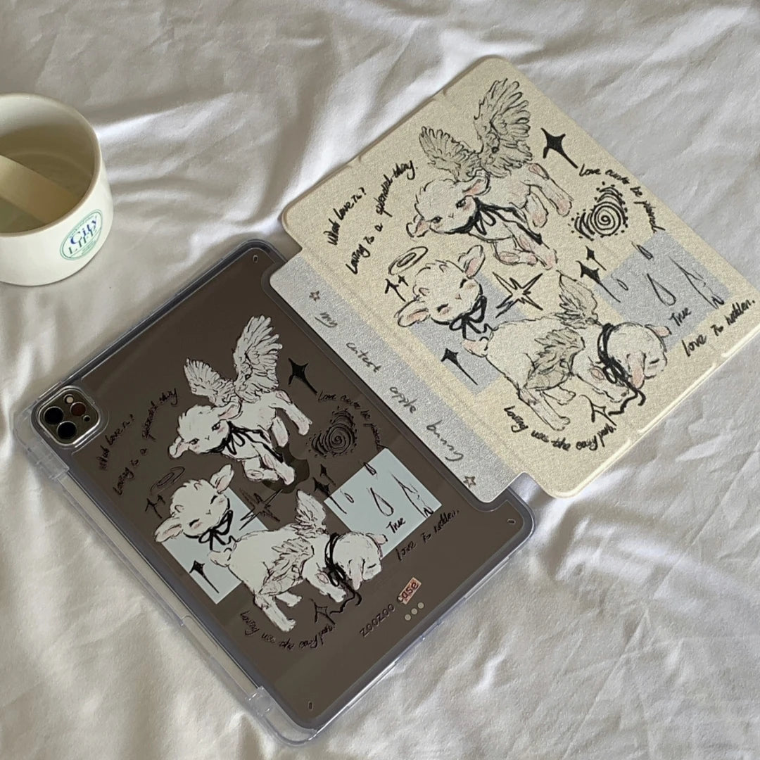 Flying Lamb - iPad Case